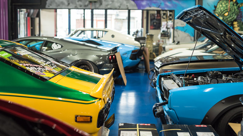 Illustration for article titled Liberty Walk's Japanese Headquarters Is Just As Crazy As Their Tuned Cars